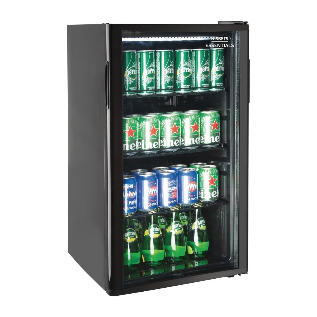 DB303 Nisbets Essentials Single Door Back Bar Cooler 92Ltr JD Catering Equipment Solutions Ltd