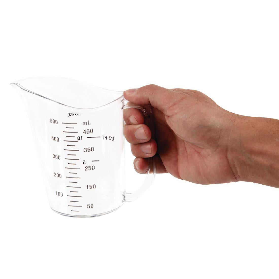 DB450 Vogue Polycarbonate Measuring Jug 500ml JD Catering Equipment Solutions Ltd