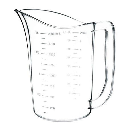 DB452 Vogue Polycarbonate Measuring Jug 2Ltr JD Catering Equipment Solutions Ltd