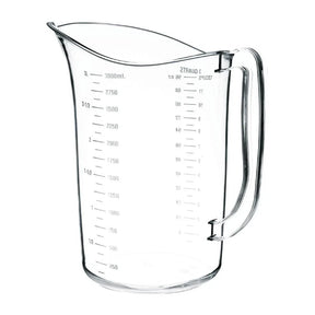 DB453 Vogue Polycarbonate Measuring Jug 3Ltr - JD Catering Equipment Solutions Ltd