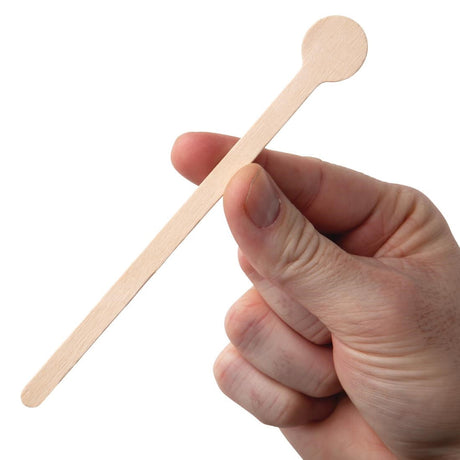 DB493 Fiesta Compostable Wooden Cocktail Stirrers 150mm (Pack of 100) JD Catering Equipment Solutions Ltd