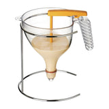 DB550 Matfer Bourgeat Piston Funnel with Stand 1.5Ltr - JD Catering Equipment Solutions Ltd