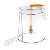 DB550 Matfer Bourgeat Piston Funnel with Stand 1.5Ltr - JD Catering Equipment Solutions Ltd