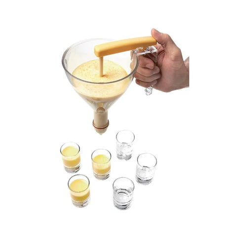 DB550 Matfer Bourgeat Piston Funnel with Stand 1.5Ltr - JD Catering Equipment Solutions Ltd
