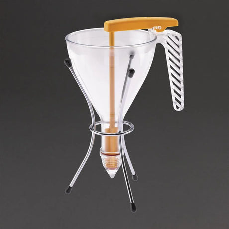 DB551 Matfer Bourgeat Piston Funnel with Stand 0.75Ltr - JD Catering Equipment Solutions Ltd