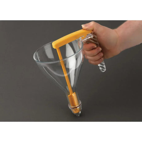 DB551 Matfer Bourgeat Piston Funnel with Stand 0.75Ltr - JD Catering Equipment Solutions Ltd