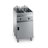 DB593 Valentine Twin Tank Twin Basket Free Standing Electric Fryer Evo 2525 JD Catering Equipment Solutions Ltd