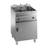 DB600 Valentine Single Tank Twin Basket Free Standing Electric Filtration Fryer Evo 600P - JD Catering Equipment Solutions Ltd