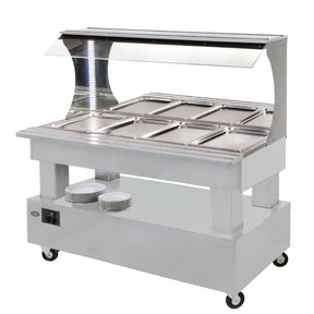 DB690 Roller Grill Salad Bar SBM40FW JD Catering Equipment Solutions Ltd