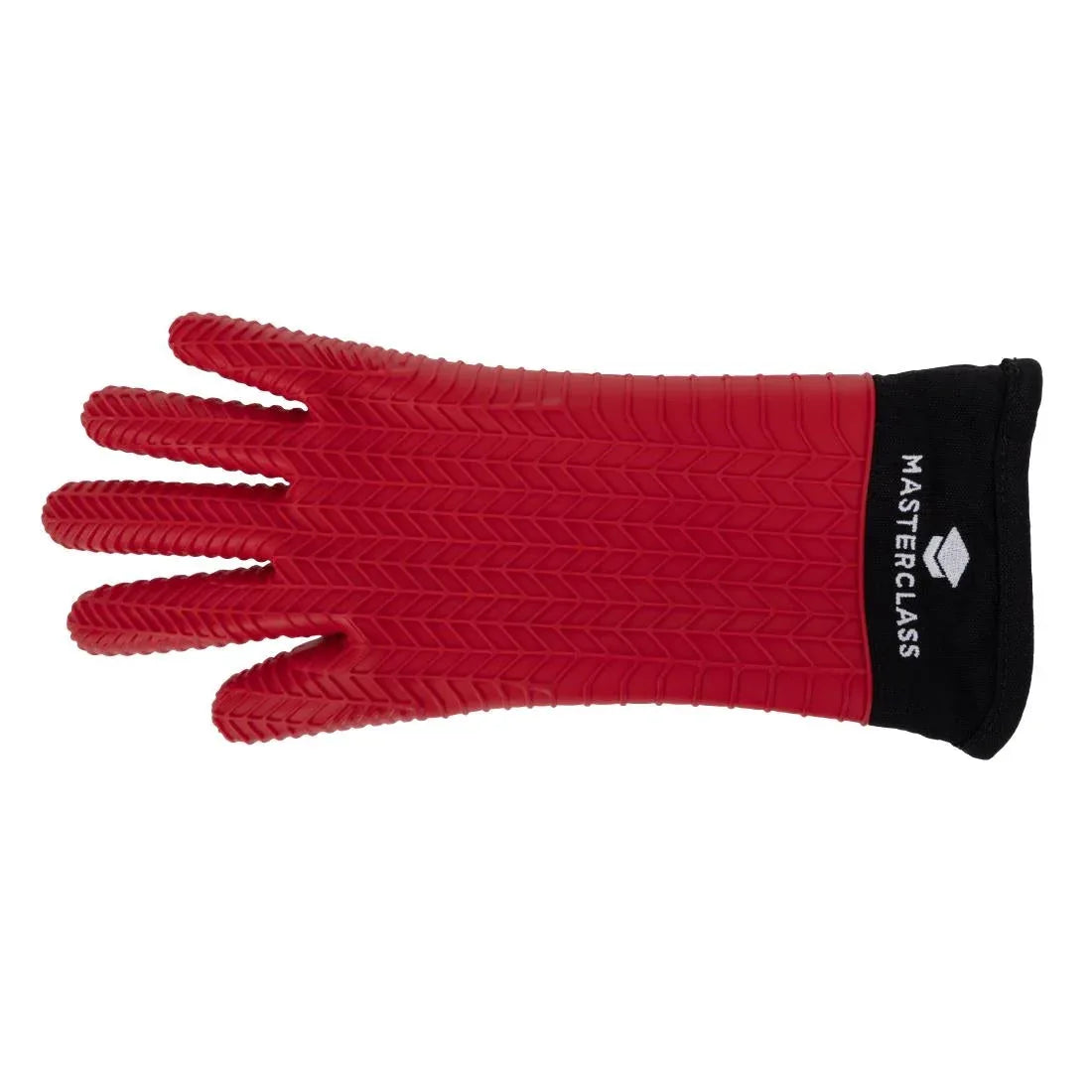 DB879 MasterClass Seamless Silicone Oven Glove with Cotton Sleeve - JD Catering Equipment Solutions Ltd