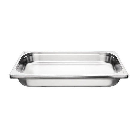 DB881 Nisbets Essentials Stainless Steel Gastronorm Tray 65mm (Pack 3) - JD Catering Equipment Solutions Ltd