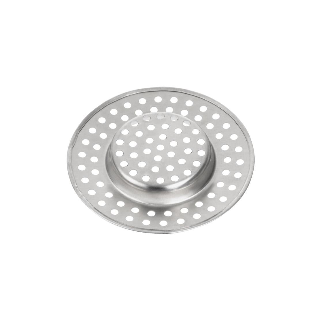 DB902 KitchenCraft Stainless Steel Large Hole Sink Strainer 75mm JD Catering Equipment Solutions Ltd