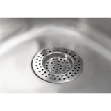 DB902 KitchenCraft Stainless Steel Large Hole Sink Strainer 75mm JD Catering Equipment Solutions Ltd