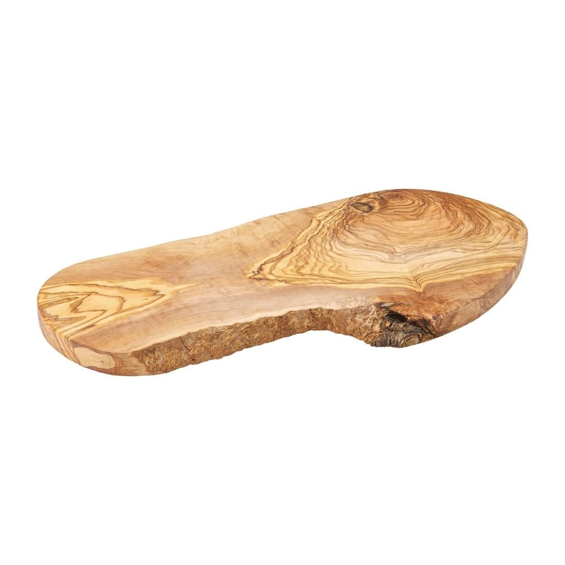 DC117 Utopia Rustic Olive Wood Oval Platters 400mm (Pack of 6) JD Catering Equipment Solutions Ltd
