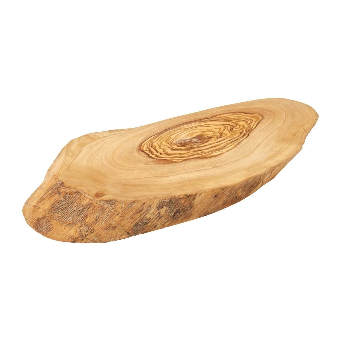 DC118 Utopia Rustic Olive Wood Platters 250mm (Pack of 6) JD Catering Equipment Solutions Ltd