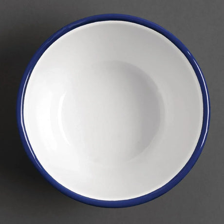DC389 Olympia Enamel Pudding Bowls 155mm (Pack of 6) - JD Catering Equipment Solutions Ltd