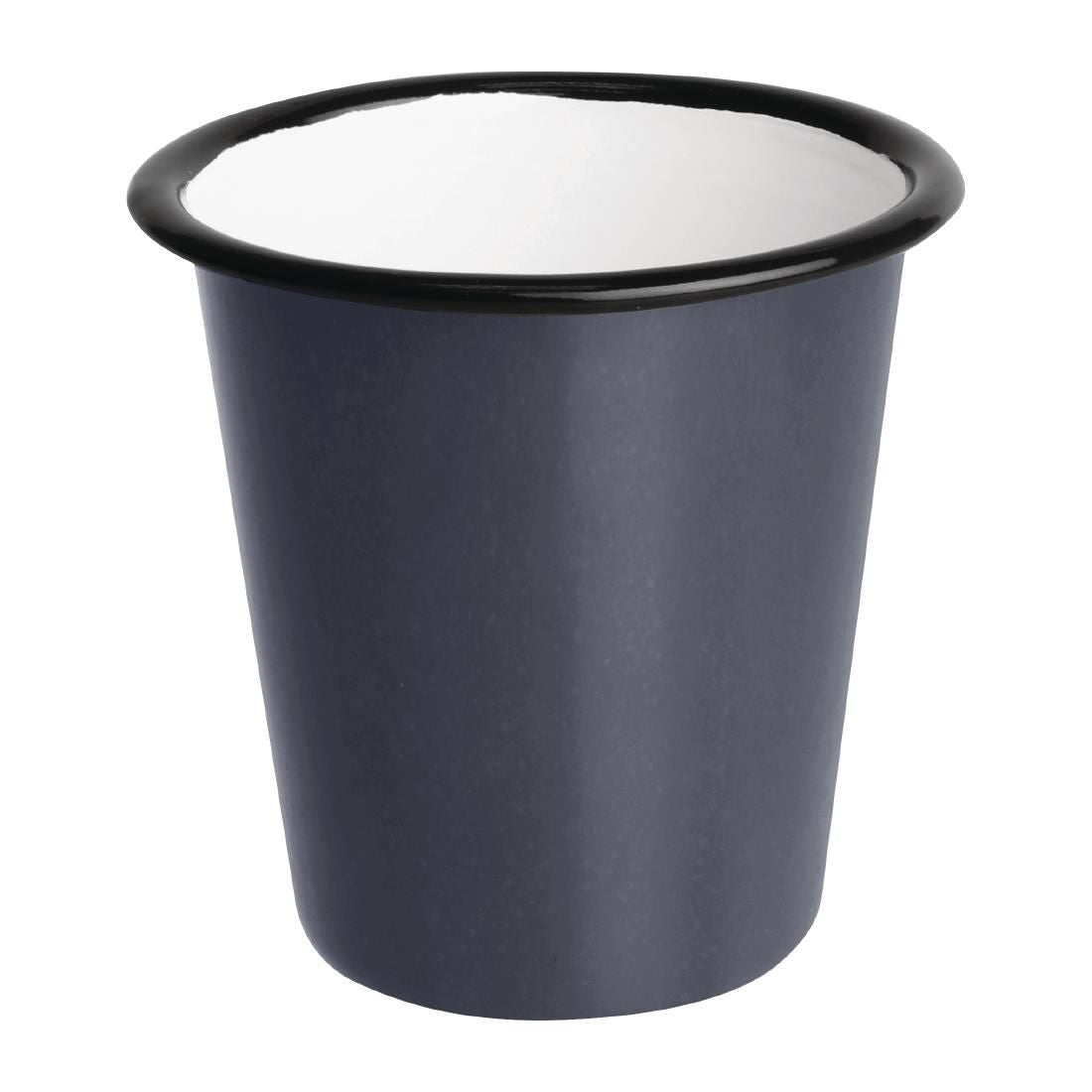 DC393 Olympia Enamel Tumbler Grey 310ml (Pack of 6) JD Catering Equipment Solutions Ltd