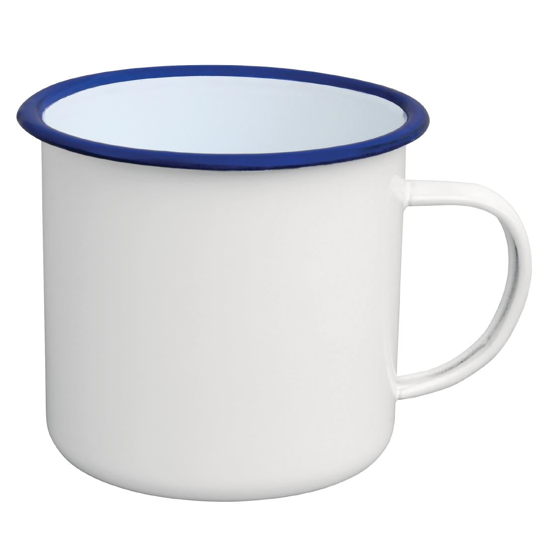 DC398 Olympia Large Enamel Soup Mug 670ml (Pack of 6) JD Catering Equipment Solutions Ltd