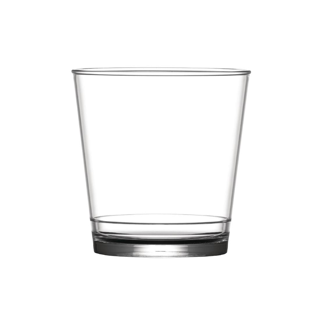 DC422 BBP Polycarbonate In2Stax Whisky Rocks Glasses 256ml (Pack of 48) JD Catering Equipment Solutions Ltd