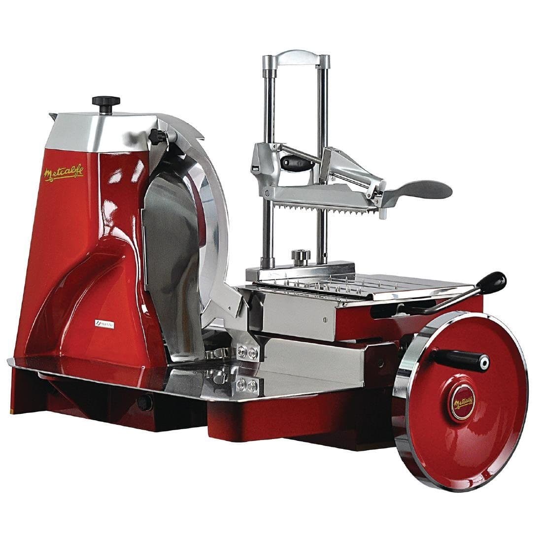 DC435 Metcalfe Retro Flywheel Automatic Meat Slicer RET370A JD Catering Equipment Solutions Ltd