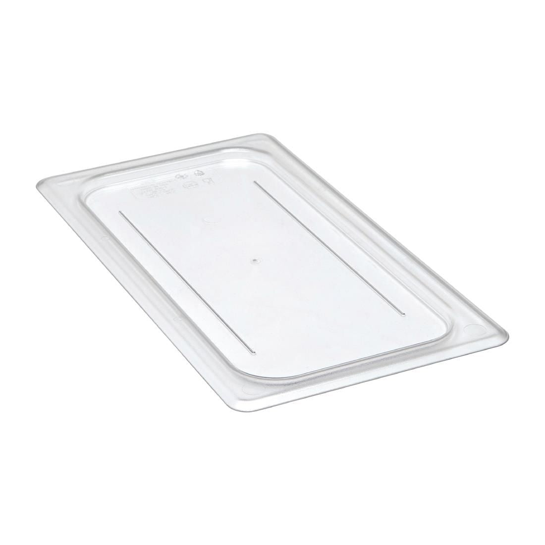 DC664 Cambro Clear Polycarbonate 1/3 Gastronorm Lid JD Catering Equipment Solutions Ltd
