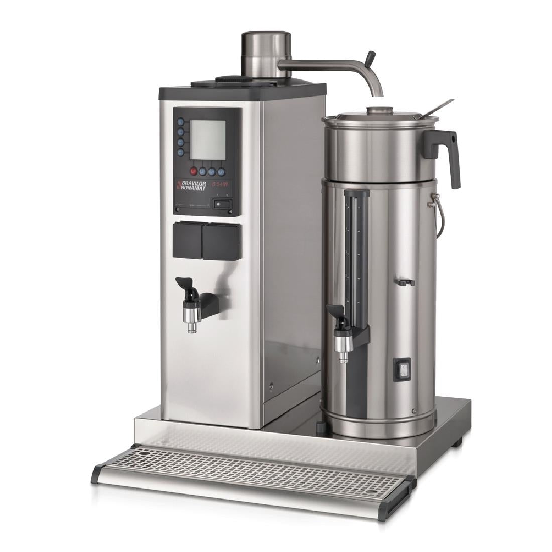 DC689 Bravilor B10 HWR Bulk Coffee Brewer with 10Ltr Coffee Urn and Hot Water Tap 3 Phase JD Catering Equipment Solutions Ltd