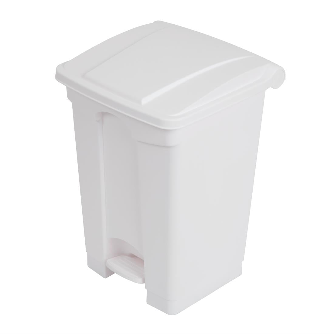 DC709 Jantex Kitchen Pedal Bin White 45Ltr JD Catering Equipment Solutions Ltd