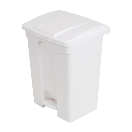 DC711 Jantex Kitchen Pedal Bin White 65Ltr - JD Catering Equipment Solutions Ltd