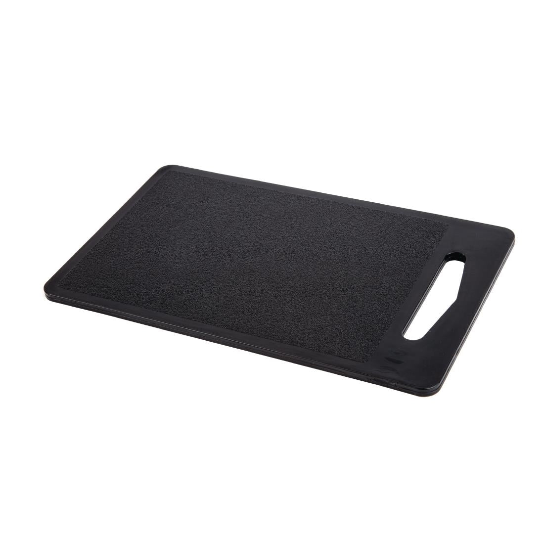 DC717 Hygiplas Bar Chopping Board Black 255mm JD Catering Equipment Solutions Ltd