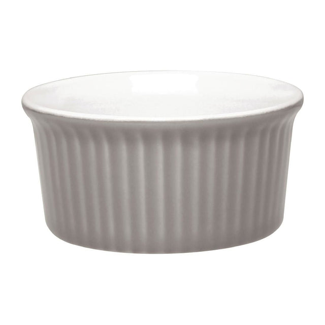 DC801 Olympia Pastel Ramekin Grey 70ml (Pack of 12) JD Catering Equipment Solutions Ltd