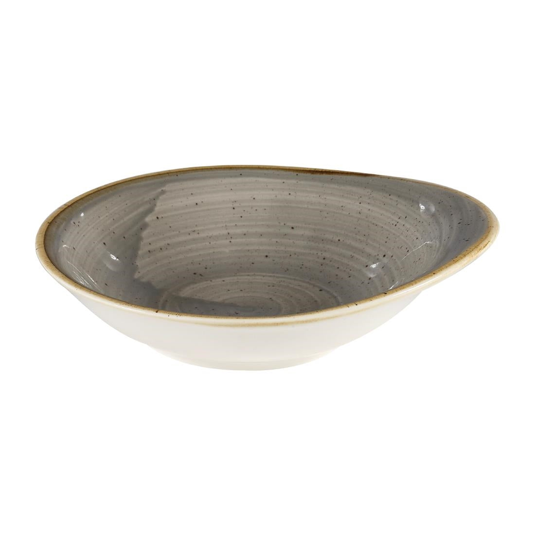 DC942 Churchill Stonecast Round Dishes Peppercorn Grey 160mm (Pack of 12) JD Catering Equipment Solutions Ltd