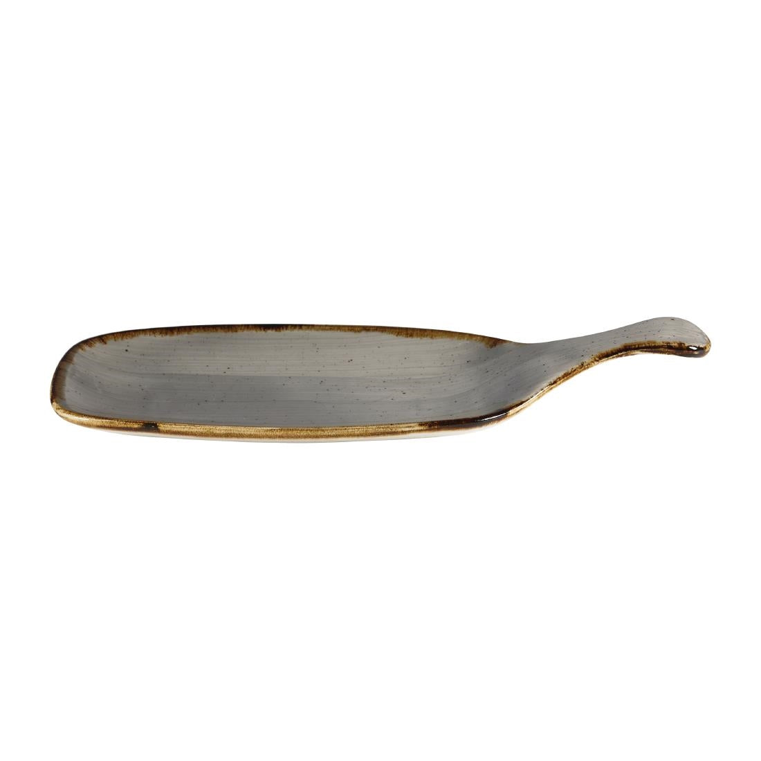 DC944 Churchill Stonecast Handled Paddles Peppercorn Grey 284mm (Pack of 6) JD Catering Equipment Solutions Ltd