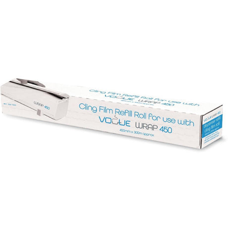 DE035 Vogue Cling Film 300m fits Wrap450 Dispenser JD Catering Equipment Solutions Ltd