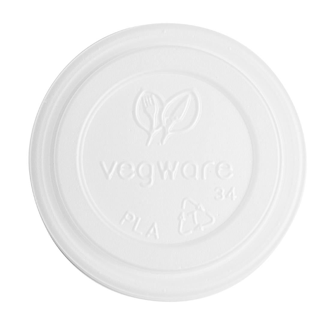 DE144 Vegware 62-Series CPLA Hot Cup Lid - 4oz (Case 2000) JD Catering Equipment Solutions Ltd