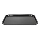 DE312 Cambro Polypropylene Fast Food Tray Black 410mm JD Catering Equipment Solutions Ltd