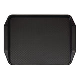 DE314 Cambro Polypropylene Handled Fast Food Tray Black 430mm JD Catering Equipment Solutions Ltd