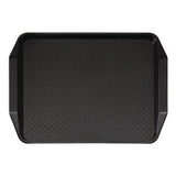 DE314 Cambro Polypropylene Handled Fast Food Tray Black 430mm JD Catering Equipment Solutions Ltd