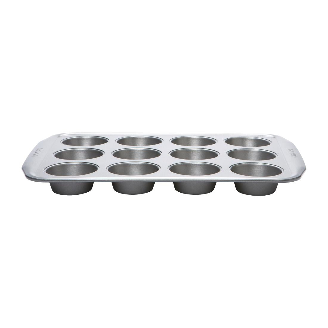 DE505 Circulon Carbon Steel Muffin Tin 12 Cup JD Catering Equipment Solutions Ltd