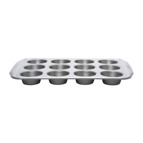 DE505 Circulon Carbon Steel Muffin Tin 12 Cup JD Catering Equipment Solutions Ltd