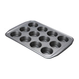 DE505 Circulon Carbon Steel Muffin Tin 12 Cup JD Catering Equipment Solutions Ltd