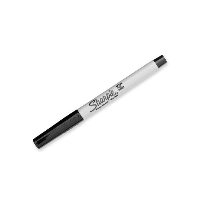 DE707 Sharpie Ultra Fine Permanent Marker Black (Pack of 2) JD Catering Equipment Solutions Ltd