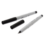 DE707 Sharpie Ultra Fine Permanent Marker Black (Pack of 2) JD Catering Equipment Solutions Ltd