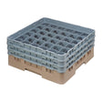 DE795 Cambro Camrack Beige 36 Compartments Max Glass Height 174mm JD Catering Equipment Solutions Ltd