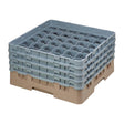 DE796 Cambro Camrack Beige 36 Compartments Max Glass Height 215mm JD Catering Equipment Solutions Ltd