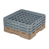 DE798 Cambro Camrack Beige 49 Compartments Max Glass Height 174mm JD Catering Equipment Solutions Ltd