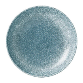 DE888 Churchill Studio Prints Raku Round Coupe Bowl Topaz Blue 248mm (Pack of 12) - JD Catering Equipment Solutions Ltd