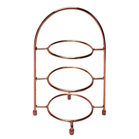 DE896 APS Copper Plate Stand for 3x 170mm Plates JD Catering Equipment Solutions Ltd