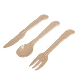 DE930 Reusable Rice Husk Cutlery Set JD Catering Equipment Solutions Ltd