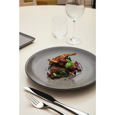 DF183 Olympia Mineral Coupe Plate 230mm (Pack of 6) - JD Catering Equipment Solutions Ltd