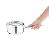 DF669 Nisbets Essentials Stainless Steel Saucepan 900ml - JD Catering Equipment Solutions Ltd